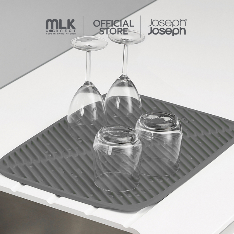 แผ่นคว่ำภาชนะและแก้ว ทำจากยาง Joseph Joseph รุ่น Flume สีเทา N85089_1